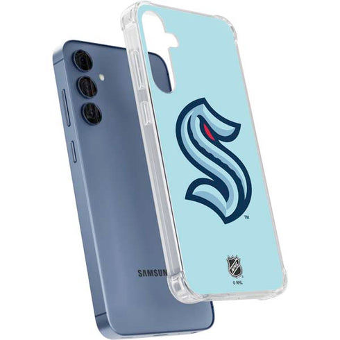 NHL Seattle Kraken Logo Galaxy A35 5G Clear Case